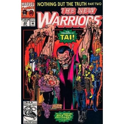 New Warriors (Vol 1) # 023 FN+ ORIG US COMICS