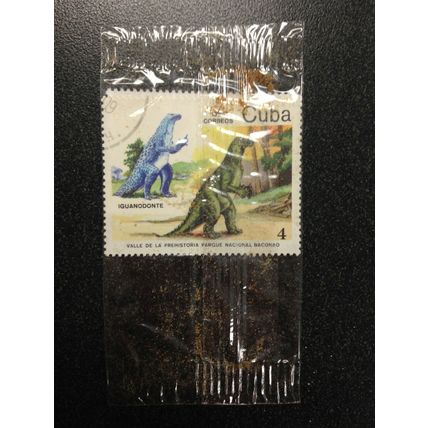 Lao Platypus & Prehistoric Dinosaur stamp collection Sealed 3 pcs #3