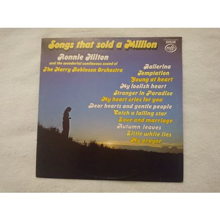 RONNIE HILTON AND ORCHESTRA – SONGS THAT SOLD A MILLION - 12" ALBUM