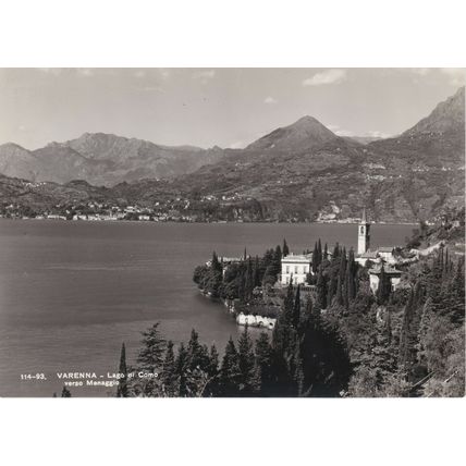 6x4 Continental size RP Lago Como Varenna Italy