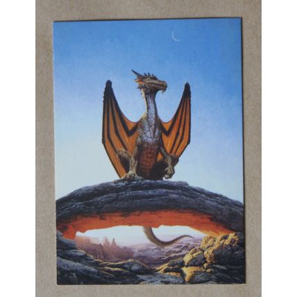 Keith Parkinson Base trading card # 2 (A) Valley of the Dragon 1994 FPG