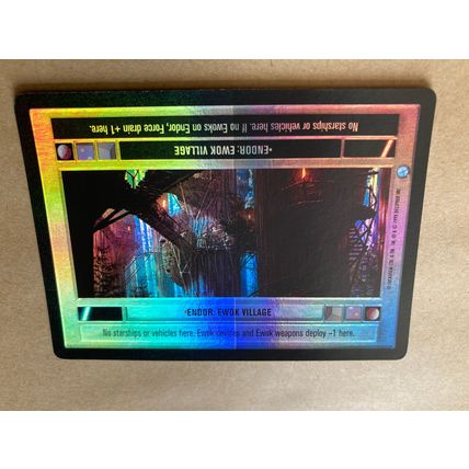 Star Wars CCG: Reflections II Limited Foil # Endor Ewok Village (A) light 2000