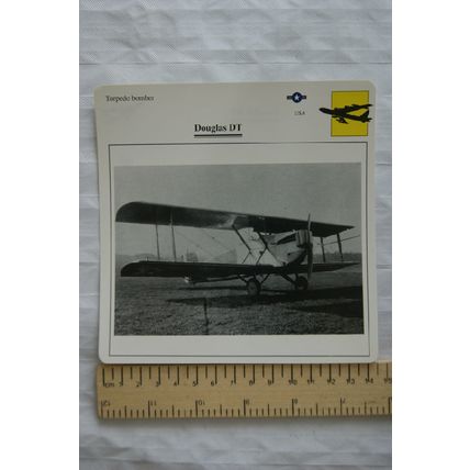 Douglas DT - USA - Torpedo Bomber - Collectors Club Card