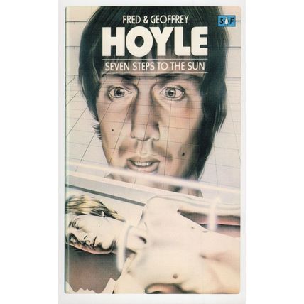 Fred & Geoffrey Hoyle Seven Steps To The Sun 1981 Book Postcard