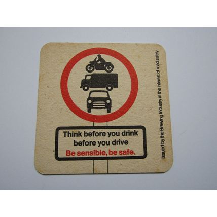 Whitbread - English Ale Strong Bitter - Drink Driving Campaign Set of 3 (bm1)