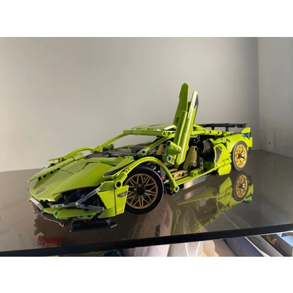 1280 PCS Building Blocks Car MOC City Speed Car Luxury Auto Racing Vehicle