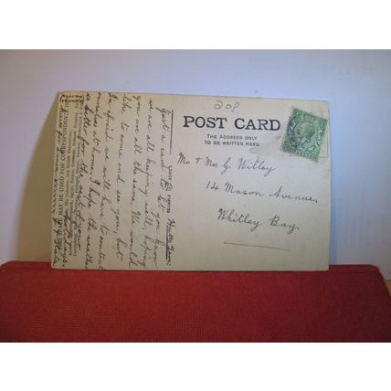 ELLENS ISLE, LOCH KATRINE, TROSSACHS used antique postcard c.1905 =