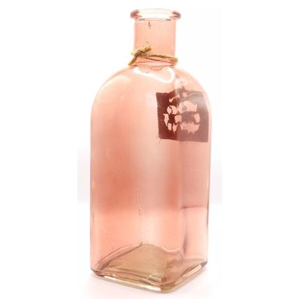 Purple Bottle Glass Bottle Decorative 19 CM Home Decor Gift Ornament