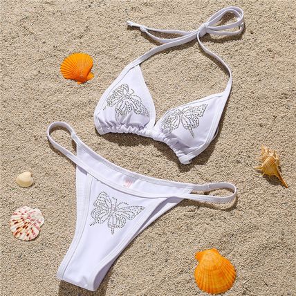 New Sexy Butterfly Bikini Rhinestone