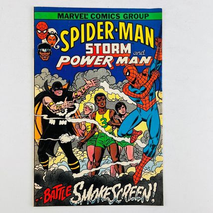 Comic Book - Spider-Man Storm and Power Man #1: Smokescreen Marvel Comics