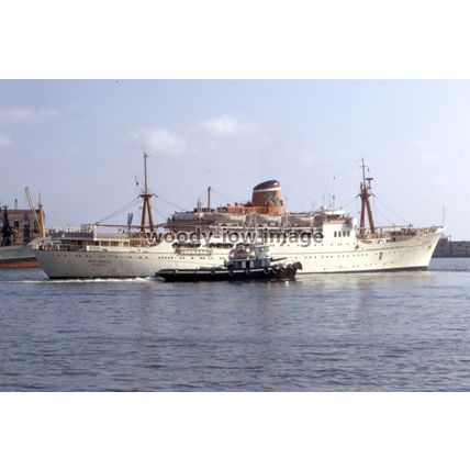 SQ0976 - Italian Liner - San Marco , built 1956 - photograph 6x4