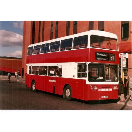 Colour Photograph of Go-Ahead Northern Ltd. - YNL 216V ex. Tyne & Wear P.T.E.