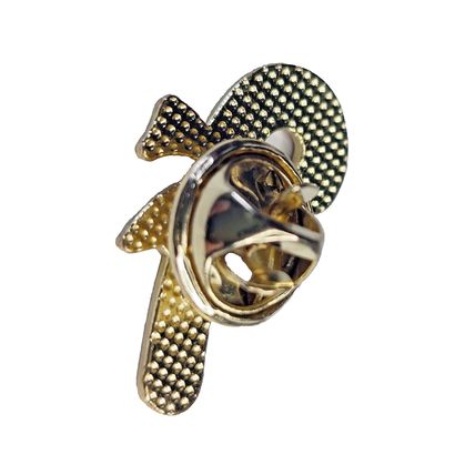 Candy Cane Enamel Pin Badge Cartoon Style Lapel 2.4 cm X 1.5 cm Comic BA161