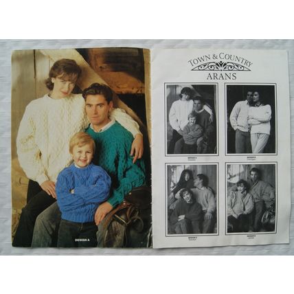 Town & Country Arans B63 Unique family designs