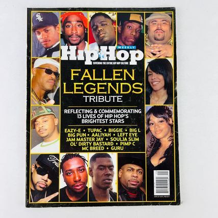 Hip Hop Weekly Fallen legends Tribute Magazine Single Issue 2011
