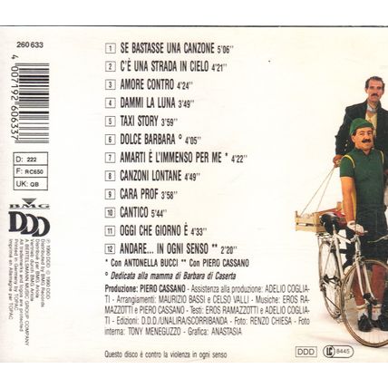 CD Eros Ramazzotti – In Ogni Senso