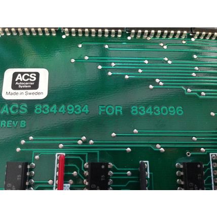 ASC 8344934 For 8343096 AUTO CARRIER SYSTEMS ICA 8343531 PLC OUTPUT BOARD,FF