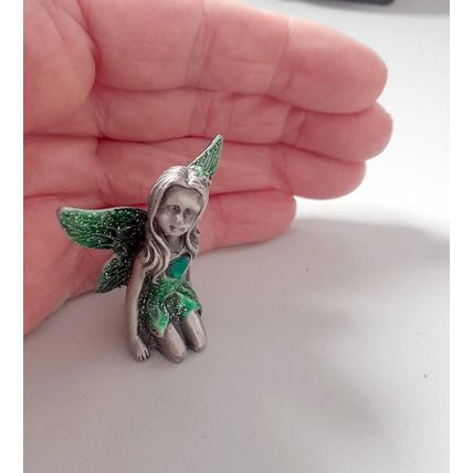 Pewter Birthstone Fairy - May :