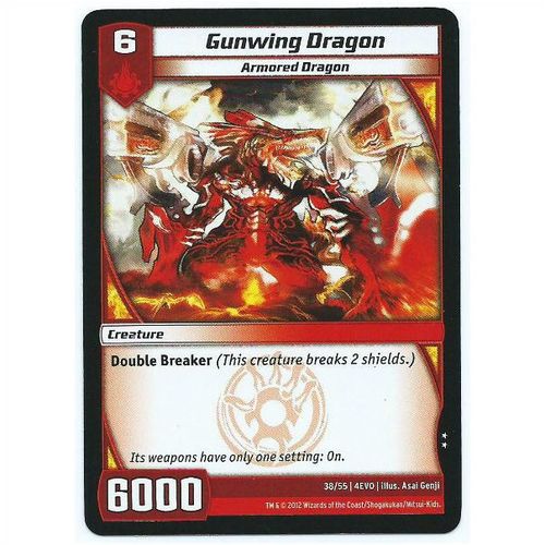 Kaijudo - Evo Fury - 38/55 - Gunwing Dragon