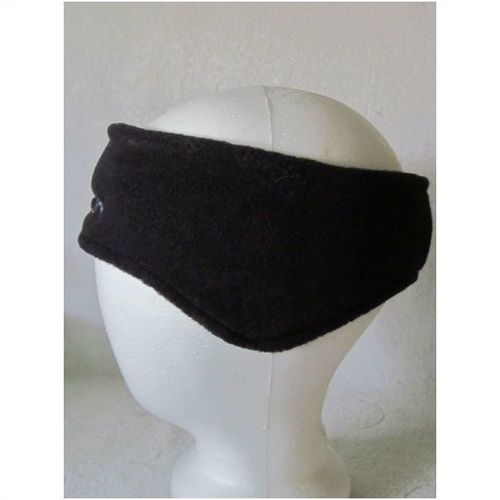 Accutron Black Fleece Headband Adult size New
