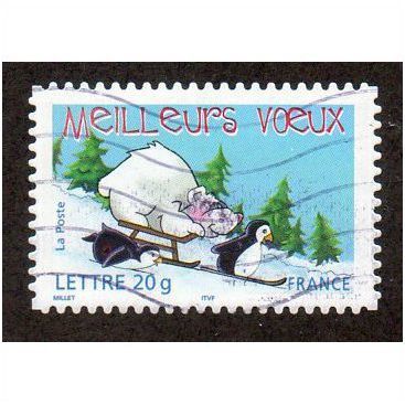 FRA 2005 (53c) CHRISTMAS AND NEW YEAR' FINE USED (EBID20570)