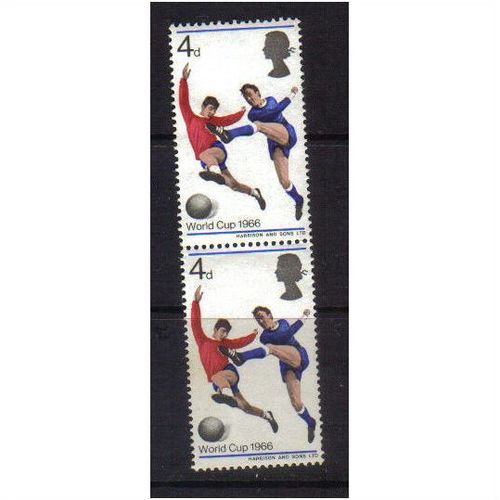 1966 GB WORLD CUP 4D PAIR MNH SG 693