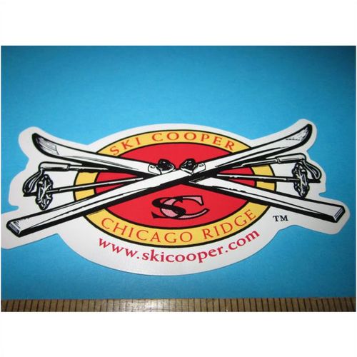 Ski Cooper Ski Area Colorado decal sticker White Background