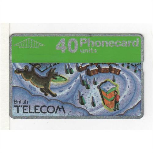 PHONE CARD - BT - SNOW - 40 UNITS