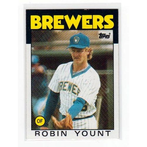 1986 Topps Robin Yount baseball card #780 – Brewers