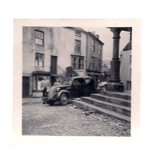 photo of a vintage motor car at ALSTON, CUMBRIA 1954 + another =