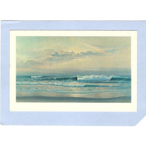 New Jersey Ocean City Morning After Storm Painting In The Flanders Hotel~588