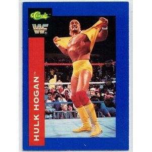 WWF ' CLASSIC ' card # 35 HULK HOGAN (1991)