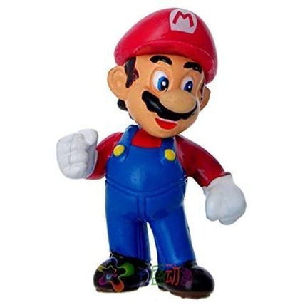 Children Super Mario Bros Game Toys Doll - 6pcs Kids Birthday Cake Toppers - Boy