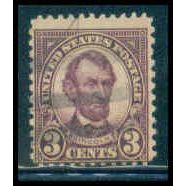 Used 635 3c Abraham Lincoln Average M09843