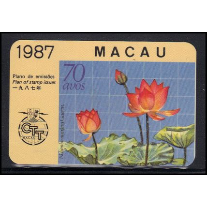 Event Card Macau CAPEX '87 (No Stamp) Box0115