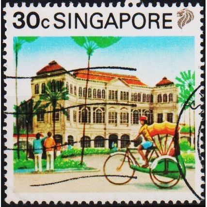 Singapore. 1990 30c S.G.628 Used