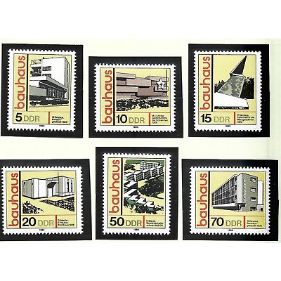 German Democratic Republic Stamps Scott #2101 To 2106, Mint Never Hinged