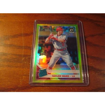 2019 Donruss Optic, 3-Cards, Rated Rookies, Lime Green Prizms