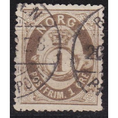NORWEGEN NORWAY [1877] MiNr 0022 ( O/used ) [02]