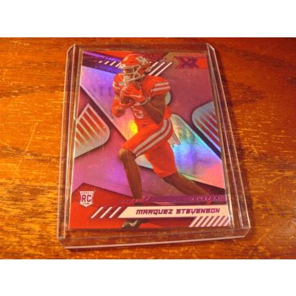 2021 Panini Chronicles Xr Draft Picks, Pink, MARQUEZ STEVENSON Rc, Houston
