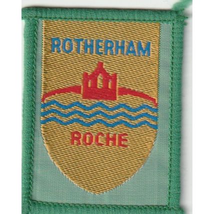 Scout Badge UK - Rotherham Roche - Lot 2 - White Back (BY254)