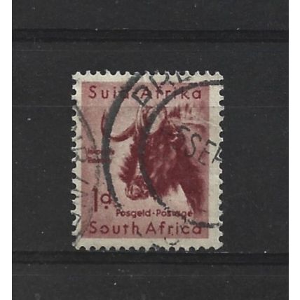 SouthAfrica.SG152 1d Black Wildebeest.Fine Used.Aug25o