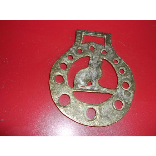 HORSE BRASS / DEPICTING CAT / (14/01)