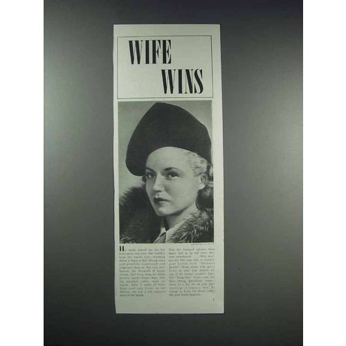 1938 Ivory Soap Ad - Wife Wins