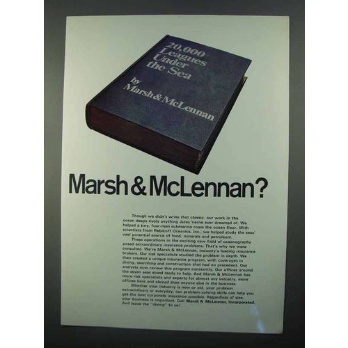1968 Marsh & McLennan Ad - Marsh & McLennan?