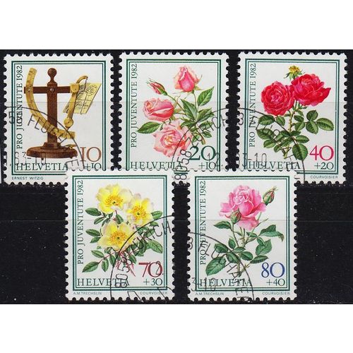 SCHWEIZ SWITZERLAND [1982] MiNr 1236-40 ( O/used ) Pro Juventute