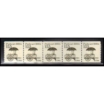 2133 12.5c Pushcart Very Fine MNH Dry Gum PNC 1/5 X2247