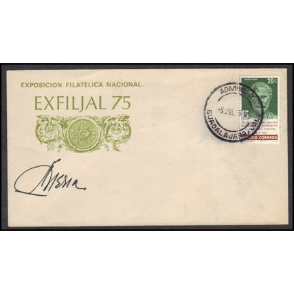 Cover Mexico Stamp (Cachet-U/A) Box0465
