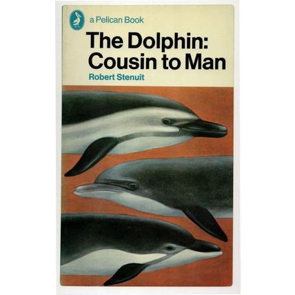 The Dolphin Cousin To Man Robert Stenuit 1971 Book Postcard