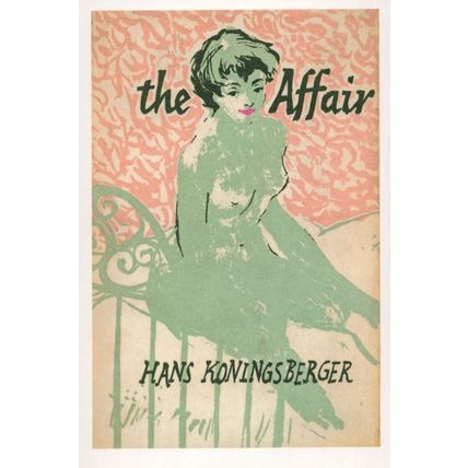 The Affair Hans Koningsberger 1958 Book Postcard